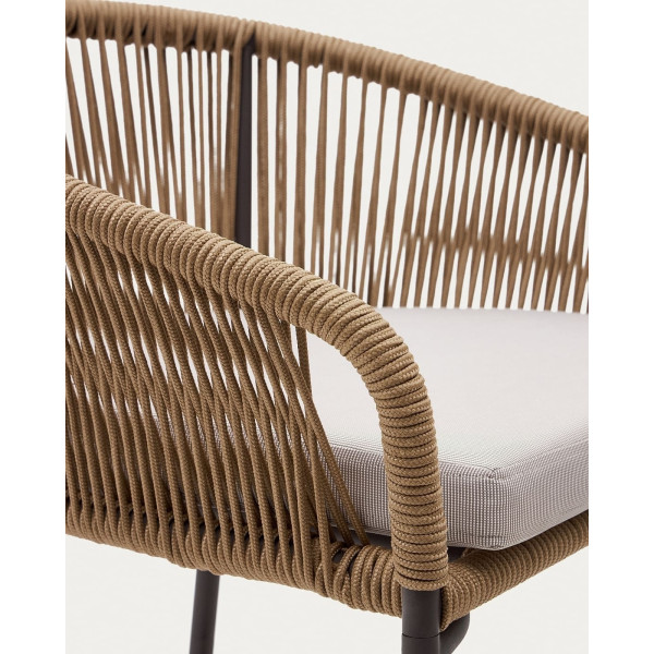 Барний стілець La Forma Yanet CC6835J12 Бежевий-8