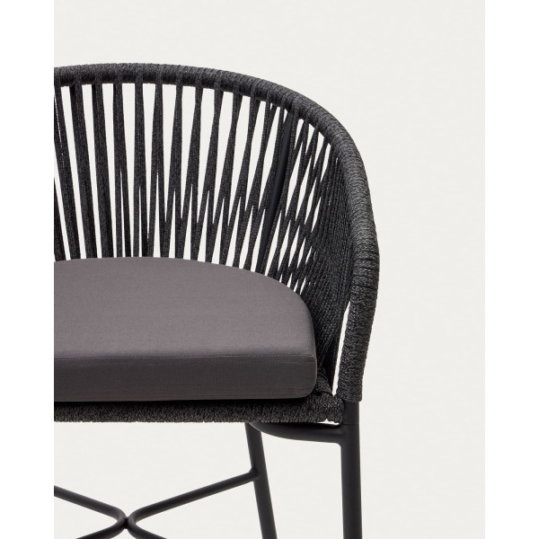 Барний стілець La Forma Yanet CC6834J01 Чорний-6