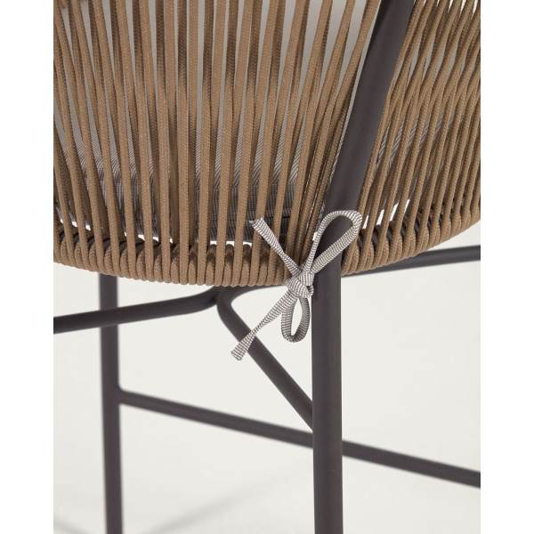 Барний стілець La Forma Yanet CC6835J12 Бежевий-9