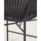 Барний стілець La Forma Yanet CC6834J01 Чорний-8-thumb