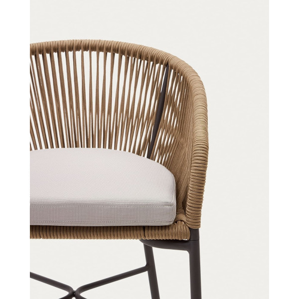 Барний стілець La Forma Yanet CC6835J12 Бежевий-7