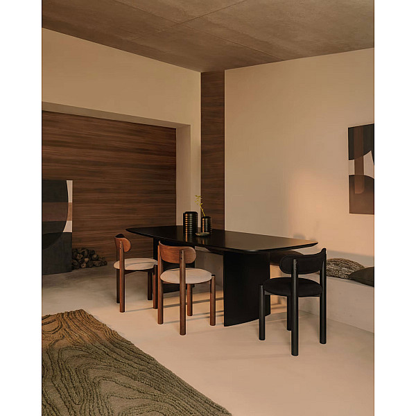 Стул La Forma NEBAI C0100136SO12 Бежевый/коричневый ткань Синель-2