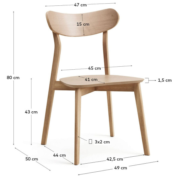 Стілець La Forma Safina CC1979M33-10