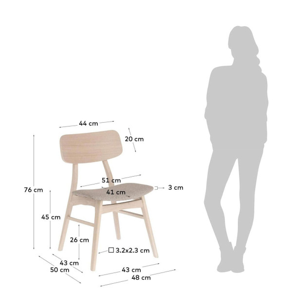 Стілець La Forma Selia CC1882AB03-10