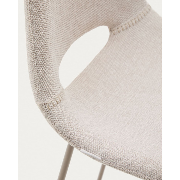 Барный стул La Forma ZAHARA C0600104JJ12 Бежевый ткань-5