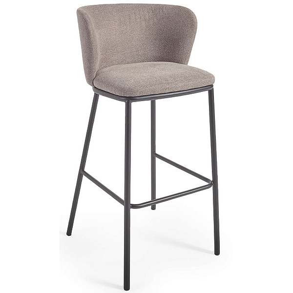 Барний стілець La Forma CISELIA CC3001KY10 Коричневий тканина Синель-2