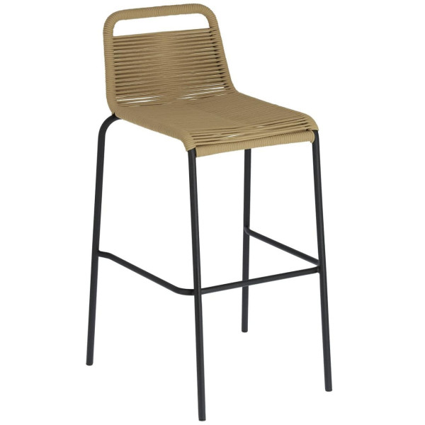 Барний стілець La Forma GLENVILLE Бежевий-3