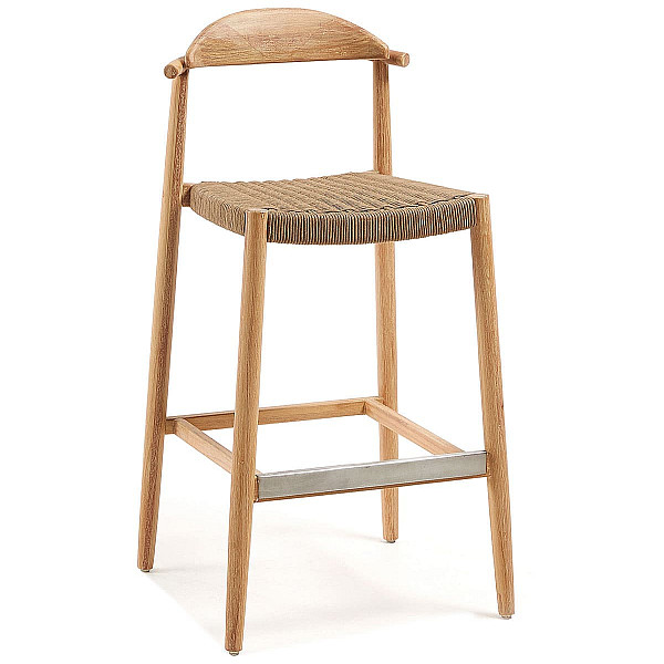 Барный стул La Forma GLYNIS Бежевый-2