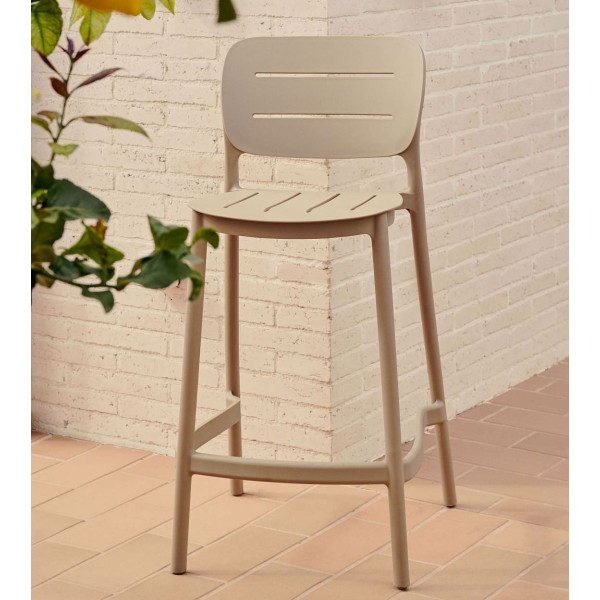 Полубарный стул La Forma Morella CC6110S12 Бежевый-0