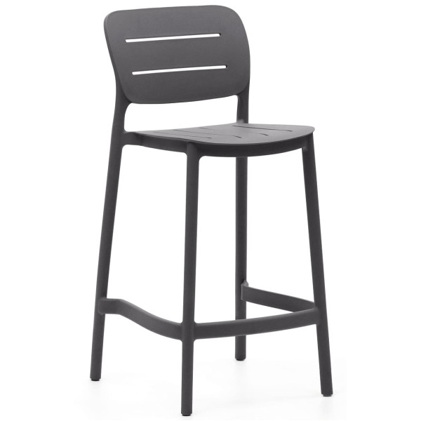 Напівбарний стілець La Forma Morella CC6110S15 Сірий-1