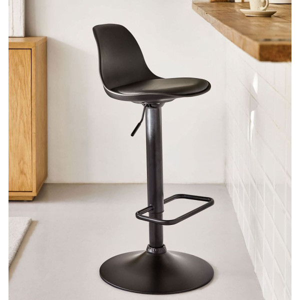 Барний стілець La Forma ORLANDO-T CC3015U01 Чорний-0
