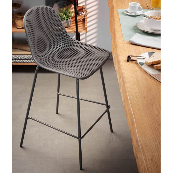 Барный стул La Forma Quinby Темно-серый-0