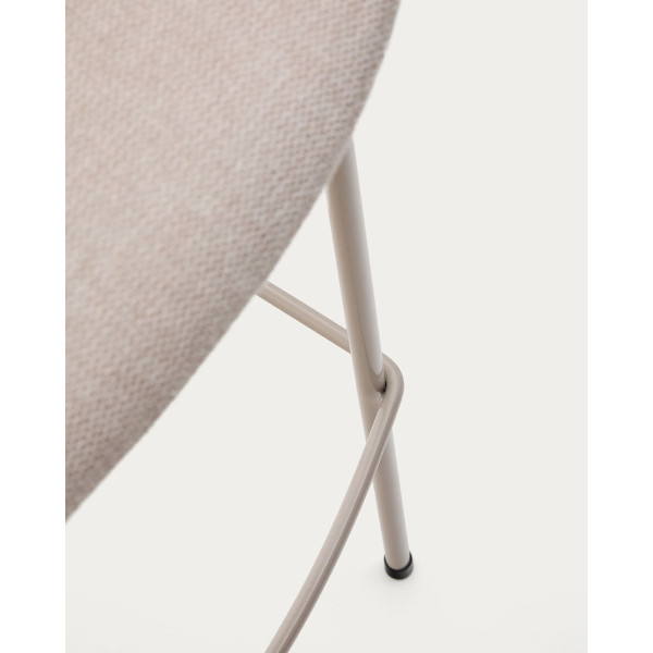 Барний стілець La Forma YVETTE C0600086BF12 Бежевий тканина-4