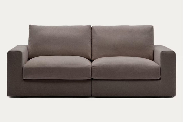 Диван 3-местный La Forma Alea S85130LB09 Темно-коричневый 220 см-1