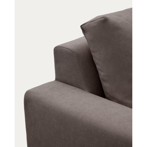 Диван 3-местный La Forma Alea S85130LB09 Темно-коричневый 220 см-7