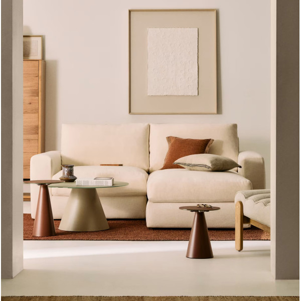 Диван 3-местный La Forma Alea S85140LB39 Экрю 220 см-1