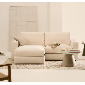 Диван 3-местный La Forma Alea S85141LB39 Екрю 220 см