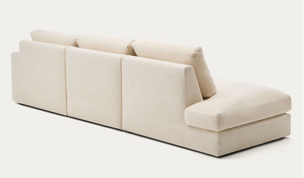 Кутовий диван 5-місний La Forma Alea S85144LB39 Екрю 340 см-5