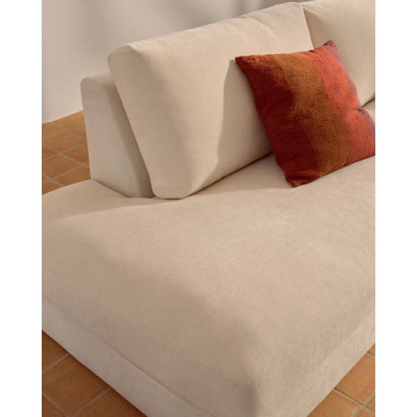 Кутовий диван 5-місний La Forma Alea S85144LB39 Екрю 340 см-6