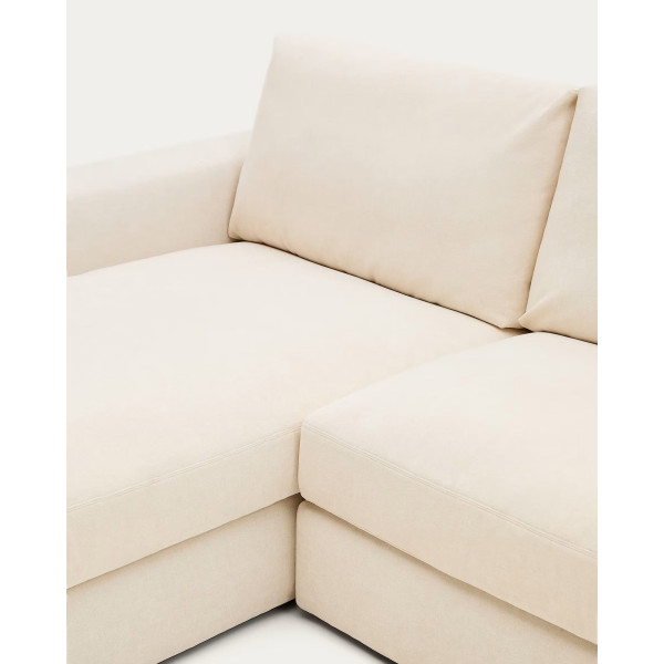 Угловой диван 5-местный La Forma Alea S85145LB39 Экрю 340 см-8