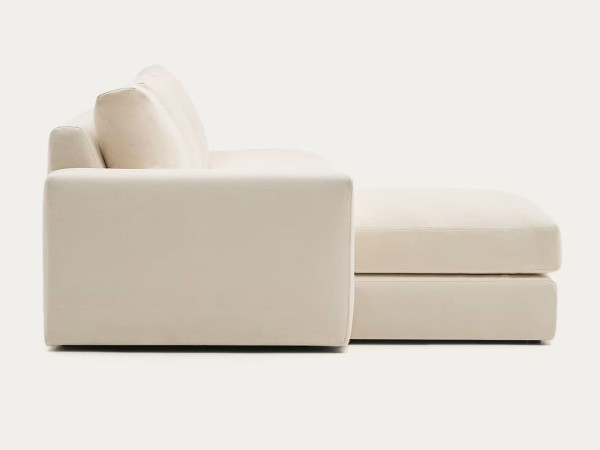 Угловой диван 5-местный La Forma Alea S85145LB39 Экрю 340 см-6