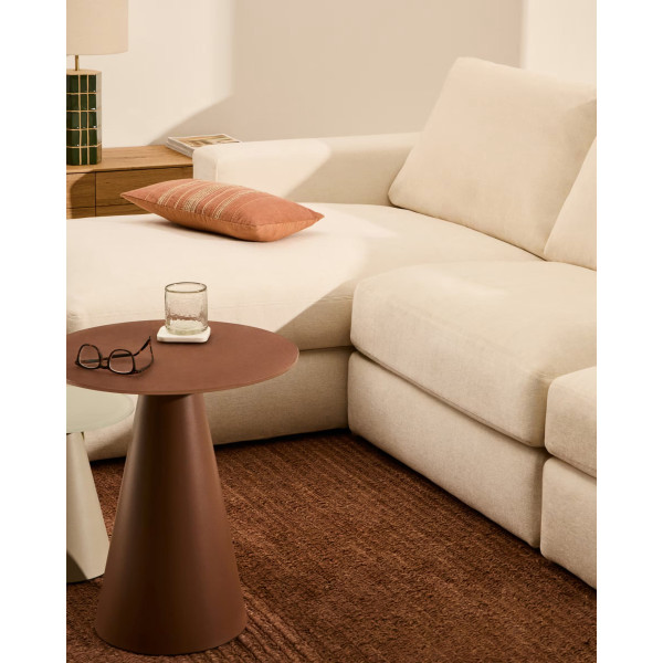 Угловой диван 5-местный La Forma Alea S85145LB39 Экрю 340 см-2