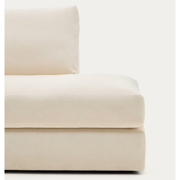 Угловой диван 5-местный La Forma Alea S85145LB39 Экрю 340 см-9