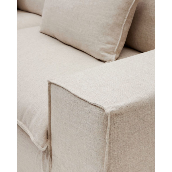 Диван 2-местный La Forma ANARELA S83720JP12 Бежевый 240 см-6