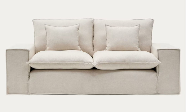 Диван 2-местный La Forma ANARELA S83720JP12 Бежевый 240 см-3