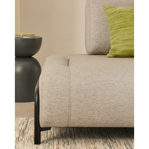 Диван 2-местный La Forma COMPO S582BB12 Серый 200 см-2