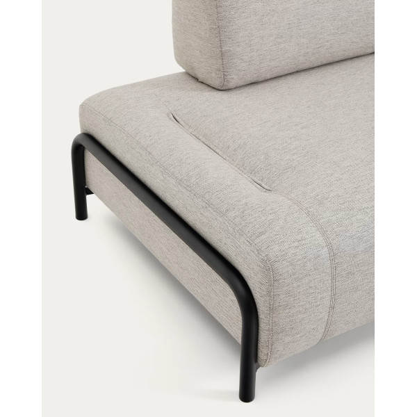 Диван 2-местный La Forma COMPO S582BB12 Серый 200 см-7