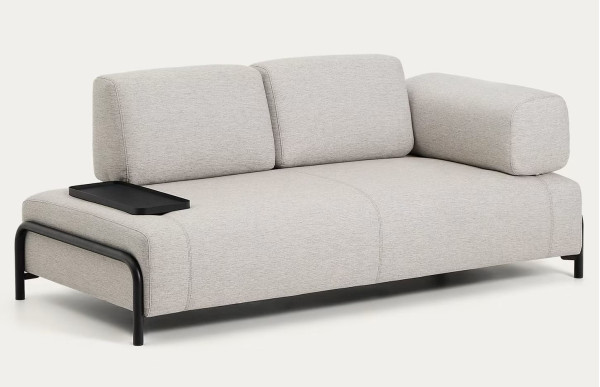 Диван 2-местный La Forma COMPO S58820BB12 Серый 200 см-1