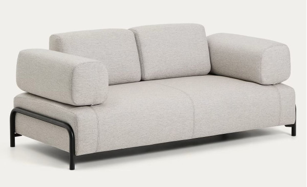 Диван 2-місний La Forma COMPO S58920BB12 Сірий 200 см-2