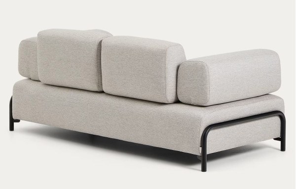 Диван 2-місний La Forma COMPO S58920BB12 Сірий 200 см-4