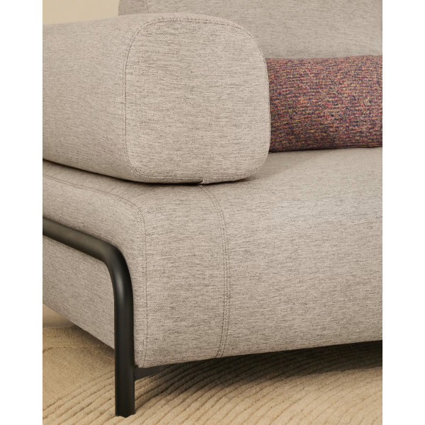 Диван 2-місний La Forma COMPO S58920BB12 Сірий 200 см-5