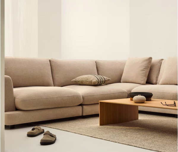 Диван 6-местный La Forma Gala S82150SE12 Бежевый 300х300 см-2