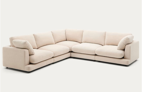 Диван 6-местный La Forma Gala S82150SE12 Бежевый 300х300 см-7