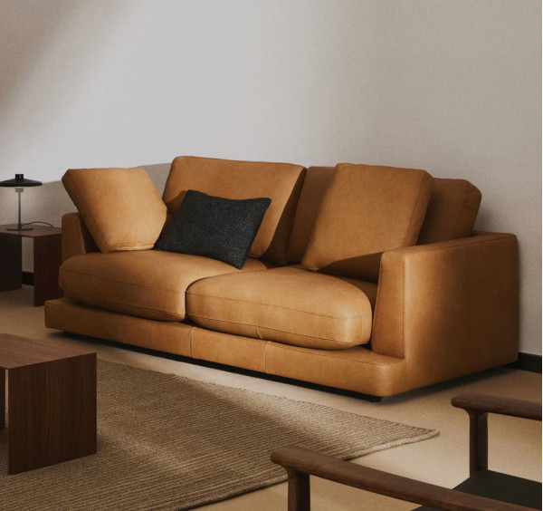 Диван 3-местный La Forma Gala S821_30_RM10 Коричневый-0