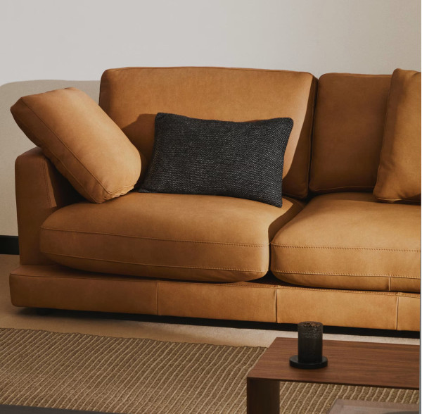 Диван 3-местный La Forma Gala S821_30_RM10 Коричневый-2