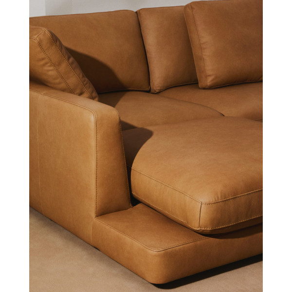 Диван кутовий 4-місний La Forma Gala S821_40_RM10 Коричневий-1