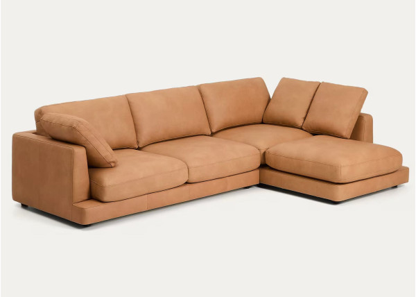 Диван угловой 4-местный La Forma Gala S821_41_RM10 Коричневый-3