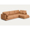 Диван угловой 4-местный La Forma Gala S821_41_RM10 Коричневый-3-thumb