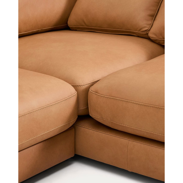 Диван угловой 4-местный La Forma Gala S821_41_RM10 Коричневый-5