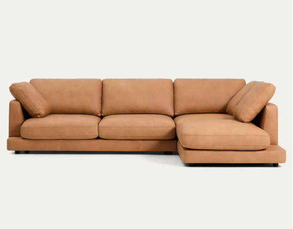Диван угловой 4-местный La Forma Gala S821_41_RM10 Коричневый-2