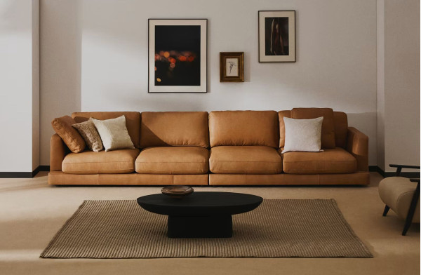 Диван 6-местный La Forma Gala S821_70_RM10 Коричневый-1