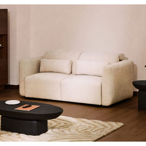 Диван 2-местный La Forma Lares S81920LB12 Бежевый 180 см