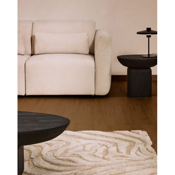 Диван 2-местный La Forma Lares S81920LB12 Бежевый 180 см-3