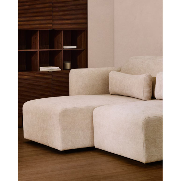 Диван 2-местный La Forma Lares S81920LB12 Бежевый 180 см-5