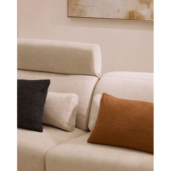 Диван 3-местный La Forma Lares S81930LB12 Бежевый 240 см-5