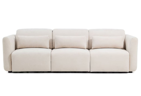 Диван 3-местный La Forma Lares S81931LB12 Бежевый 255 см-5